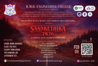 Saankethika 2k26 National Level Technical Symposium Poster